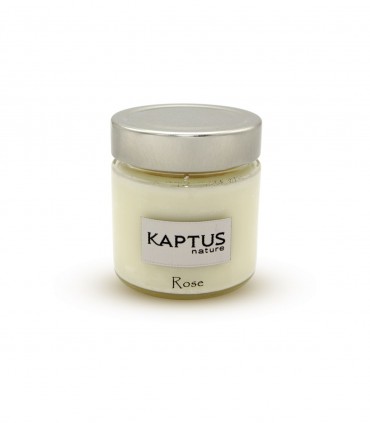 Bougie à la cire de soja Pétales de Rose  Collection Intemporelle