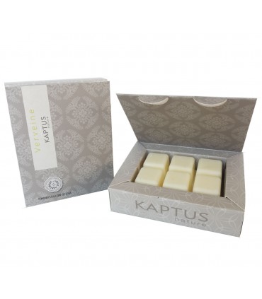 Cubetti di cera di soia al profumo di Verbena. Collezione Eleganza