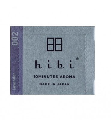 Lavande. Scatola di 30 bastoncini con tappetino speciale.