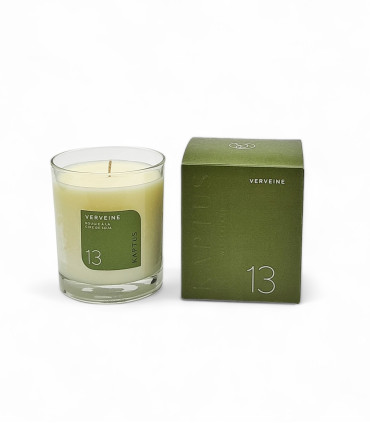 Bougie à la cire de soja Verveine Collection Contemporaine