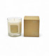 Bougie à la cire de soja Poudre White Collection Contemporaine