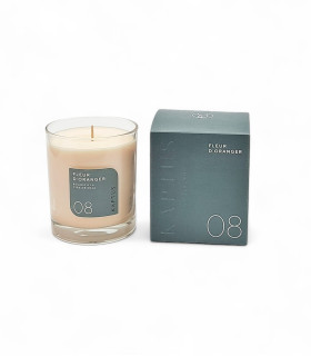 Bougie à la cire de soja Fleur d'Oranger Collection Contemporaine