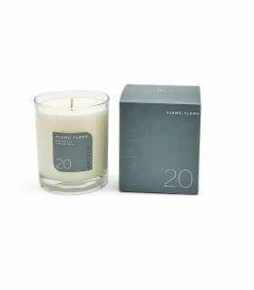 Bougie à la cire de soja Ylang Ylang. Collection Contemporaine