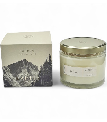 Lounge Soja-Wachs-Kerze. Goldene Sammlung