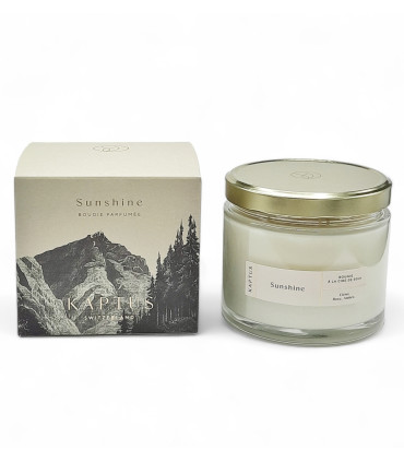 Bougie à la cire de soja Sunshine Collection Dorèe