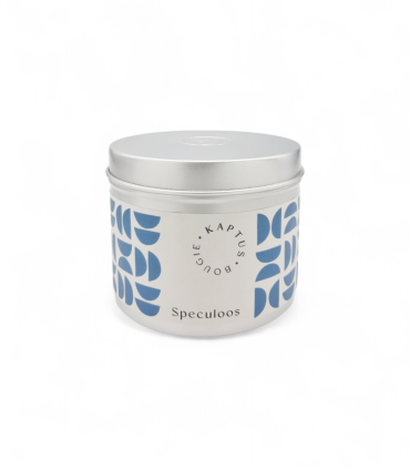 Candela in cera di soia Spekulatius. Collezione Mosaico