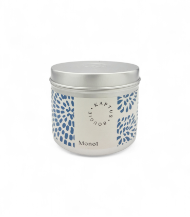 Candela in cera di soia Monoï. Collezione Mosaico