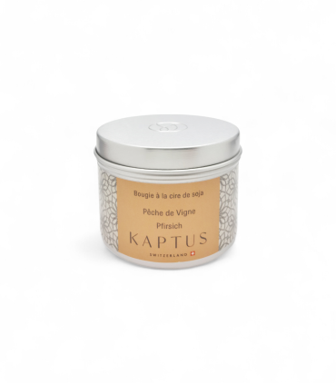 Pfirsich Soja-Wachs-Kerze. Reisekollektion