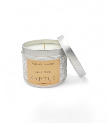 Jasmin Neroli  Soja-Wachs-Kerze. Reisekollektion