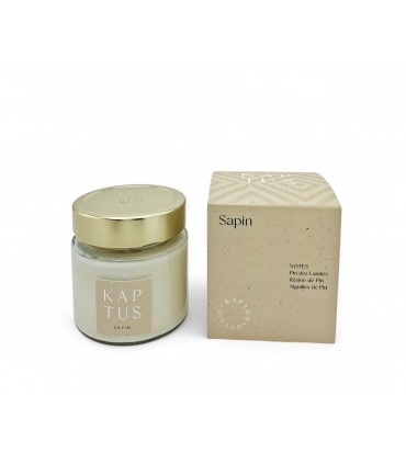 Bougie à la cire de soja Sapin  Collection Intemporelle