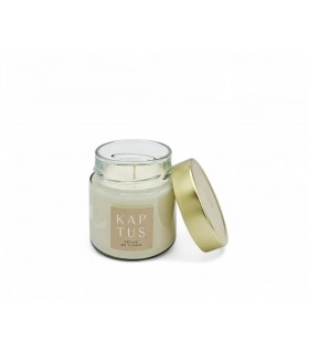 Pfirsich Soja-Wachs-Kerze. Zeitlose Kollektion