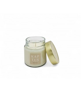 Candela in cera di soia Menta. Collezione senza tempo