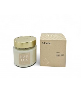 Minze Soja-Wachs-Kerze. Zeitlose Kollektion